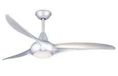 Minka-Aire F844-SL, Light Wave, 52" Ceiling Fan, Silver