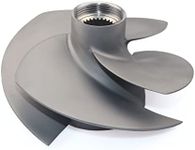 CAPTAIN 159mm PWC Impeller fit Sea-Doo Personal Watercraft GTX LTD, RXT 260, RXT AS, RXT is, RXT X, GTX, Wake Pro, OEM 267000945, 4 Blade Stainless Steel Jet Ski Impeller