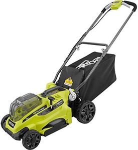 RYOBI P1100A 16 in. ONE+ 18-Volt Lithium-Ion Cordless Battery Walk Behind Push Lawn Mower (Tool Only)