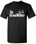 Silk Road Tees The Grandmother T-Shirt Grandma Nana T-Shirt Unisex Shirt Gift for Grandma Large Black