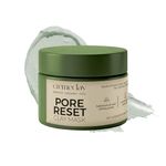 Cremeclay Pore Reset Non-Drying Clay Mask | Oily & Sensitive Skin 50g | Minimize Pores, Controls Oil, Soothes Skin | French Green Clay, Heartleaf Extract & L-Carnitine | Face Mask for Women Skin Care (Oily & Combination Skin)