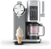 Ninja CREAMi Scoop and Swirl Soft Serve and Ice Cream Maker with 2x Tubs, 13 Functions, Makes Ice Cream, Soft Serve, Gelato, Sorbet, Milkshakes and More, Mix-In Option, Platinum Silver, NC701UK