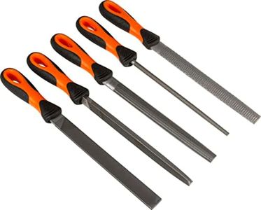 Bahco Engineers File with Handles 5-Pieces Set, 8-Inch Size