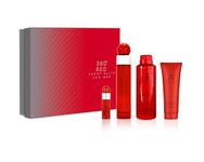 Perry Ellis 360 Red 4 Piece Gift Set - 100ml EDT Spray, 170g Body Spray, 90ml Shower Gel and 7.5ml EDT Spray for Men