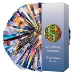 Livin Harmony 72 Mindfulness Cards, Inspirational Bookmarks for Women & Men, Meditation Accessories, Spiritual Gifts for Women, Meditation Gifts for Her & Him, Daily Positive Affirmations Cards Adults