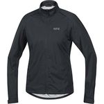 GORE Wear Women's Waterproof Cycling Jacket, C3 Women's GORE-TEX Active Jacket, Size: M, Color: Black, 100041