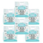 Nappico Ultra Soft Organic Bamboo Diapers | Large (L) Size | Pant Diapers | For 9-14 kg | Super Dry | Quick Absorption | With Wetness Indicator | Leak-Proof | Rash-Free | Unisex | 25 Count | Pack of 6