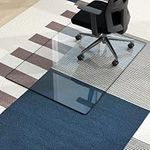 NeuType Glass Chair Mat, Tempered G