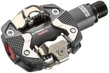 LOOK Cycle - X-Track Race Carbon MTB Bike Pedals - Standard SPD Mechanism Compatible - Clipless Pedal - Carbon Body - Chromoly+ Axle - Large Platform - Extremely Reliable Clipless Pedals