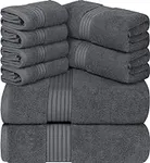 Utopia Towels 8-Piece Premium Towel