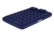 Bestway | Air Mattress, Queen Size with Manual Hand Pumps and Pillows | Inflatable Mattress for Indoor and Outdoor Use | Two-man