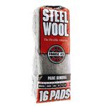 Steel Wool, 16 pad, Coarse Grade #3, Rhodes American, Paint Removal