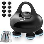 COMFIER Cordless Head Massager Scalp, Electric Scalp Massager Hair Growth, Portable Handheld Massager with 3 kneading Modes, Waterproof,8 Claws for Body Relaxation, Christmas Gifts for Women Men
