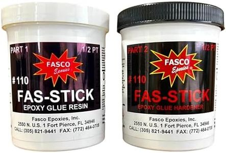 Fasco Epoxies 110 Epoxy Glue Pint Kit (Wood, Aluminum, Fiberglass)