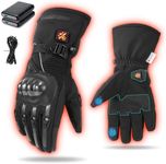 Heated Motorcycle Gloves for Men Wo