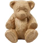 Creativ 50727 Paper Mache Teddy 18 x 15 cm, brown