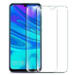 Cracksin Nano Glass Tempered Glass Screen Protector Compatible with Huawei P Smart 2019 Screen Protector [No Glass] 9H Tempered Glass, 100% Fingerprint Sensor [Pack of 2]