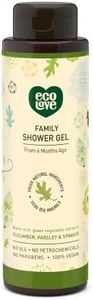 100% Vegan Shower Gel Made with Cucumber, Spinach and Parsley for Babies, Kids, Men and Women Natural Body Wash- Sulfate, Cruelty and Paraben Free From 6 months age - 17.6 oz