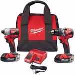 Milwaukee 2892-22CT M18 Compact Bru