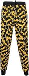 Batman Bat Signal Collage Sleep Pant Joggers (as1, alpha, xx_l, regular, regular), Black