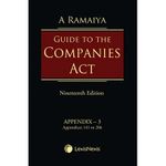 Guide to the Companies Act, 2013: Box 2 containing Set of Appendix - 3, 4, 5 & 6 + 1 Consolidated Table of Cases & Subject Index and Additional