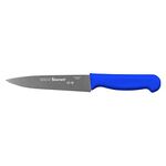 Starrett Professional Stainless Steel Chefs Kitchen Knives - Narrow Triangular Profile - 6-inch (150mm) - Blue Handle