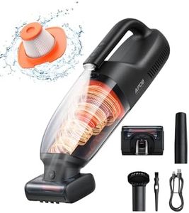 Baseus AP02 Aspirapolvere Auto, Aspirapolvere per Divano Peli di Animali Domestici 160W con Luce LED, Multifunzionale Aspirapolvere a Batteria da 10000mAh per Auto Casa Cucina