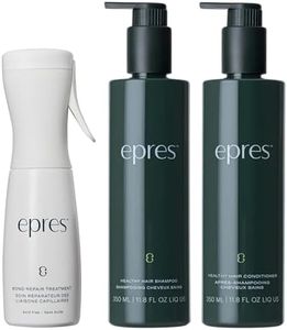 Epres Healthy Hair 3-Step System Starter Kit, Includes Bond Repair Treatment Starter Kit & Healthy Hair Shampoo and Conditioner, 11.8oz