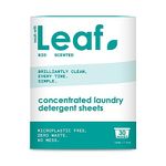 Leaf Laundry Sheets x30 Ultra Concentrated Bio Washing Sheets - Sheets Laundry Detergent, Swaps Washing Capsules, Washing Liquid, Washing Powder, Washing Capsules – Travel Wash