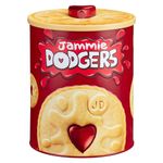 Jammie Dodger Biscuit Barrel Shortcake Biscuits with Raspberry Flavoured Jam Tin Storage Jar Xmas Gift NEW