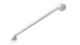 NRS Healthcare F19480 Plastic Fluted Grab Rail - 60 cm (24 inch) White