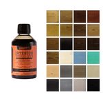 Littlefair's Wood Stain Water Based - 250 ml - Indoor Furniture Stain Light & Dark Finishes - Special Non Toxic & Eco Friendly Formula - Wood Stain for Crafts - Colour: Golden Oak