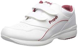 Propet Women's Tour Walker Medicare/HCPCS Code = A5500 Diabetic Shoe, White, 8.5 X US