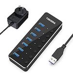 USB 3.0 Hub, TEKERA 7 Port Powered 