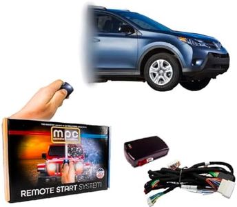 MPC Remote Start Kit for Toyota RAV4 2013-2018 || Plug and Play || Push to Start Vehicles Only || 5 Minute Install || Press Lock 3X to Start