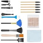 Cell Phone Cleaning Kit, 116pcs Headphone Port Brush Set Speaker Cleaner for Phone, Charging Port Cleaning Tool - Electronic Cleaning Tool Compatible with Earbuds Camera Ipad Smartphones Keyboards