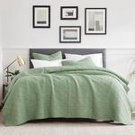 palassio Green 100% Cotton Quilt Qu