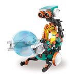 CONSTRUCT & CREATE 5 in 1 Mechanical Coding Robot DIY STEM Build Your Own Kit