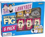 LankyBox Mystery Figure - 6 Pack. for The Biggest LankyBox Fans, 6 of 10 Possible Figures Including Foxy, Rocky, and Ultra-Rare Canny, Which Will You get?, Multicolored