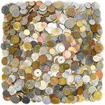 World Coins 5lb CIRCULATED World FORIEGN COINSHEAVIERLARGEROLDERA Mix of Old and NEWWorld Coin Collection Set. NO Tokens