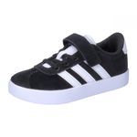 adidas VL Court 3.0 Hook and Loop Shoes Kids, core Black/Cloud White/core Black, 1 UK