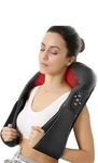 Primate Electric Shiatsu Heat Body Massager – Full Body Pain Relief Machine for Neck, Shoulder, Back & Cervical Muscle Relaxation Therapy(Black-01)