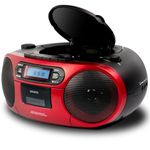 AIWA BBTC-550 Portable Cassette Radio, Bluetooth, CD, USB
