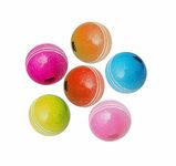 Jaspo T-20 Pvc Cricket Soft Balls,Pack Of 6 (Rainbow) | Recommended For Indoor/Outdoor Play-Durable Pvc Material - Pvc, Multicolor