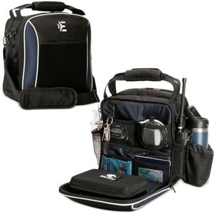 Pilot Bag - The Venture Flight Bag For Pilots - Fits All Aviation Travel Flight Gear Including Your Pilot Kneeboard, Ipad, And Aviation Headset - Blue