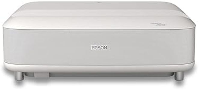 Epson Lifestudio Grand EH-LS670W | Smarter Ultrakurzdistanz-Laserprojektor-TV | Heimkino 4K PRO‑UHD | 3.600 Lumen | AI Imaging | Sound by Bose | Google TV | 120''-Projektionsfläche | 5 Jahre Garantie