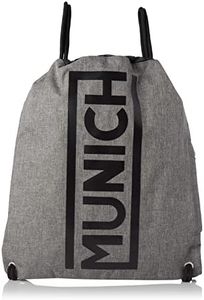 Munich Sports Gym Sack, Sport Bags Unisex Adulto, Grey Melange, Mediano
