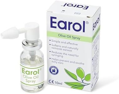 Earol Olive Oil Ear Wax Removal Spray – 2 x 10ml Metered Dose Bottles