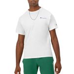 Champion Men's Classic Jersey Graphic T-Shirt Shirt, White, Small