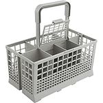 Dishwasher Silverware Cutlery Basket (24 x 13.5 x 12 cm) for utensils Compatible with most brands